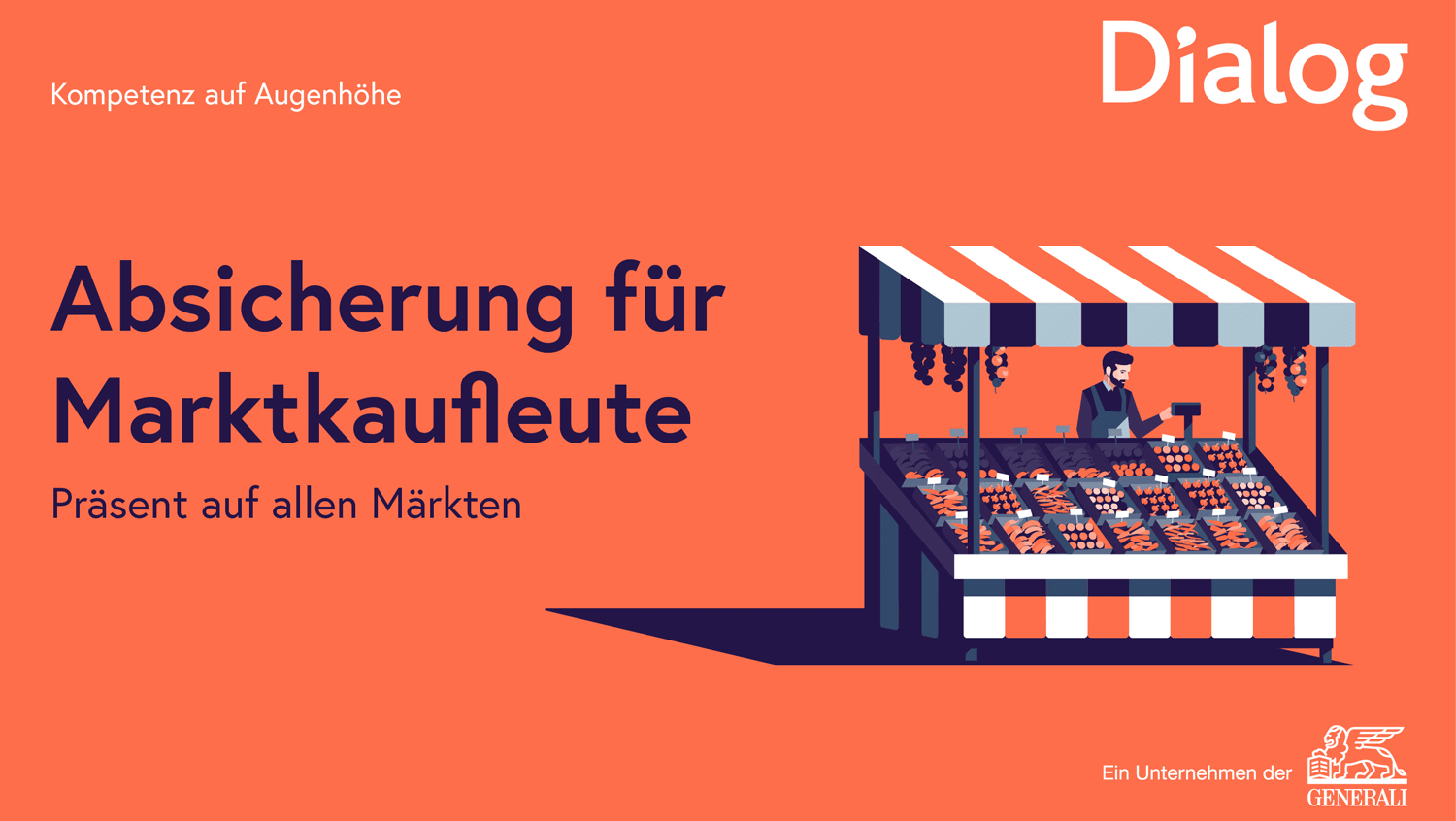 Absicherung für Marktkaufleute - Präsent auf allen Märkten