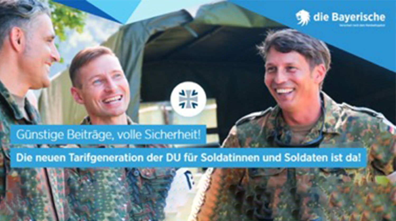 Die Bayerische  – die neue BU PROTECT Bundeswehr