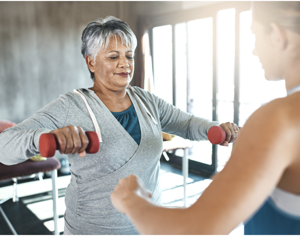 Muskeltraining gegen Haltungsschwäche