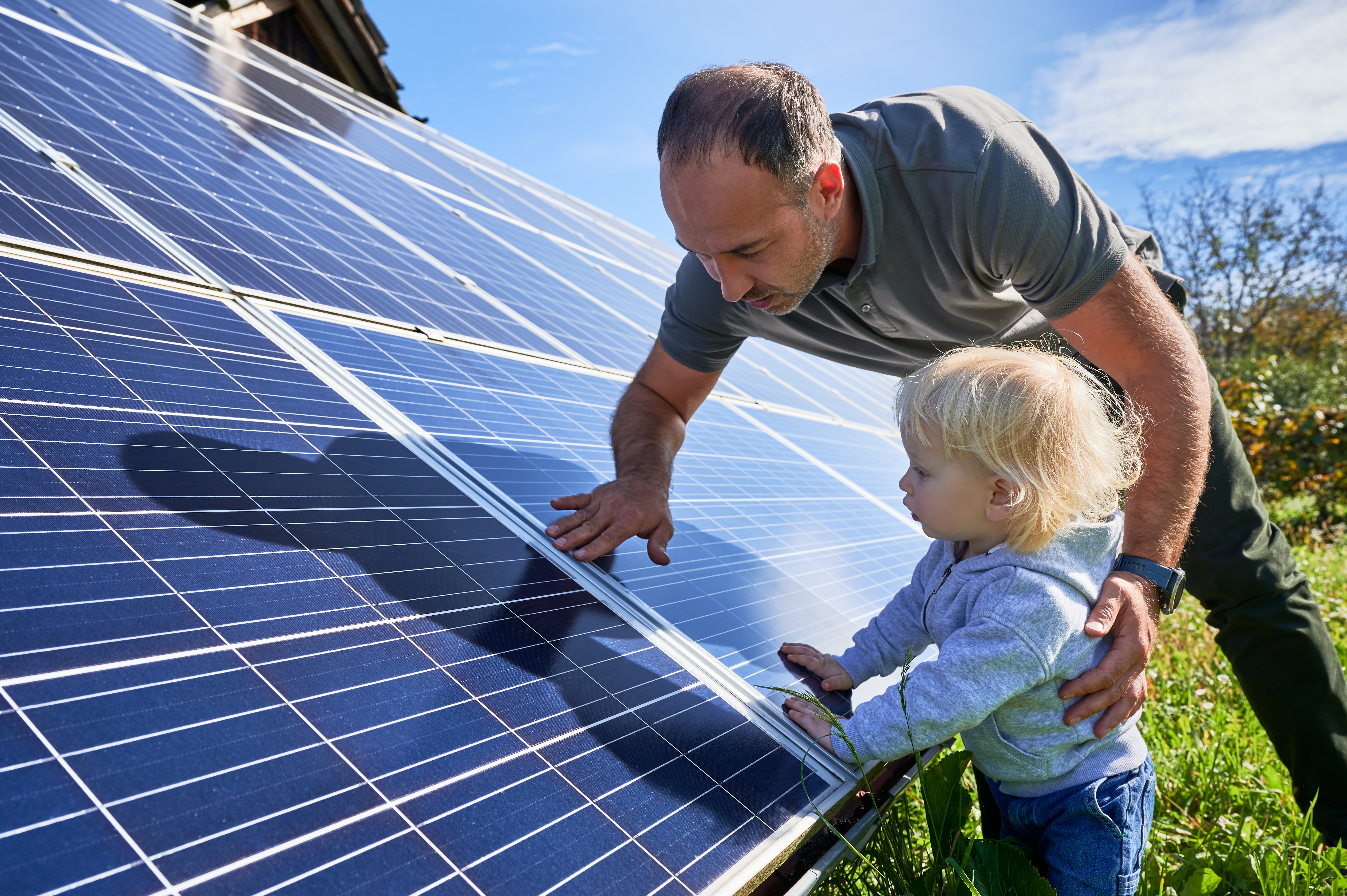 Saubere Energie, saubere Module: Reinigung von Photovoltaik