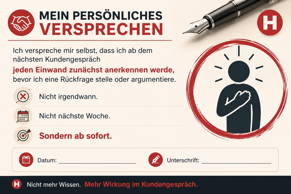 Mein persönliches Versprechen