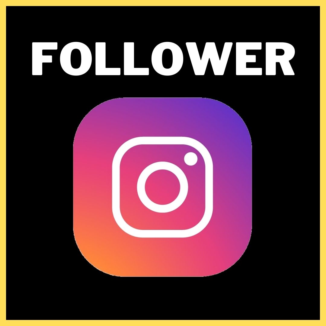 Instagram Icon mit der Überschrift Follower