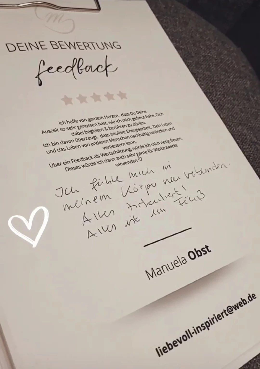 Manuela Obst - Kunden Bewertung 8