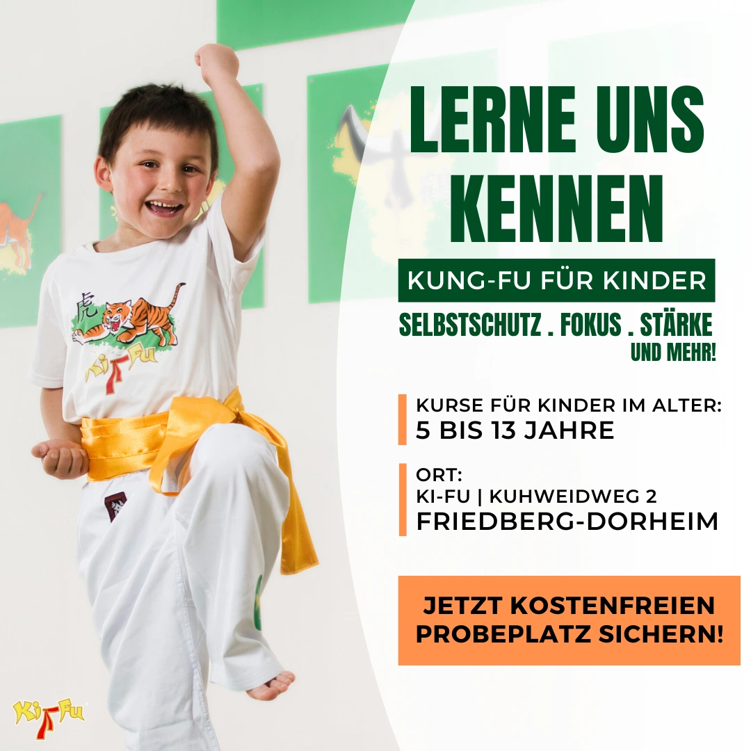 Kampfsport Kung Fu Probetraining Kinder