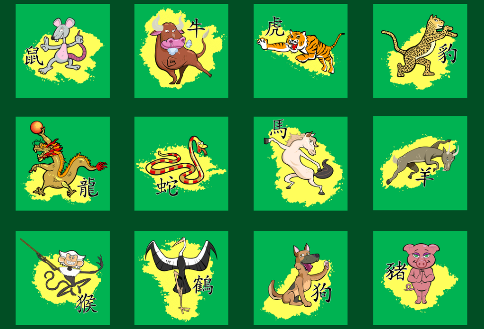 Ki-Fu 12 Tiere Konzept