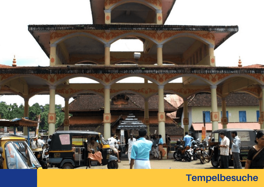 Tempelbesuche in Südindien