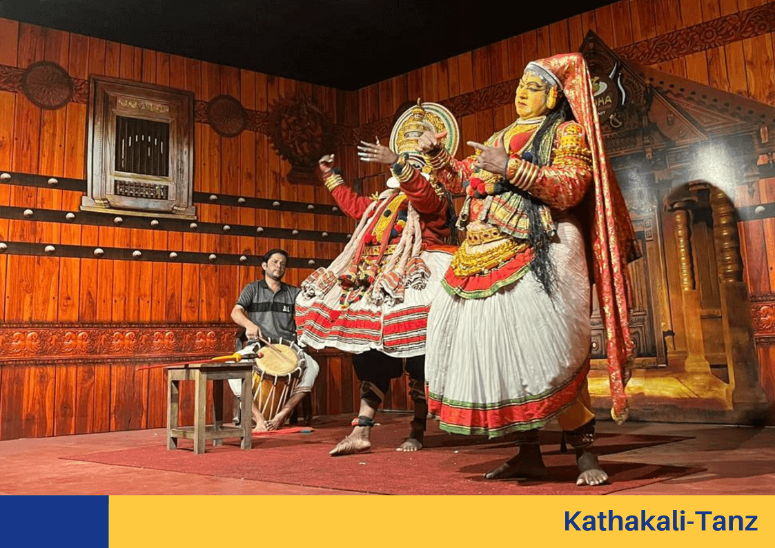 Indische Kultur Kathalaki-Tanz
