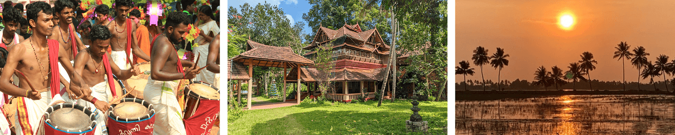 Indien bei den Backwaters erleben