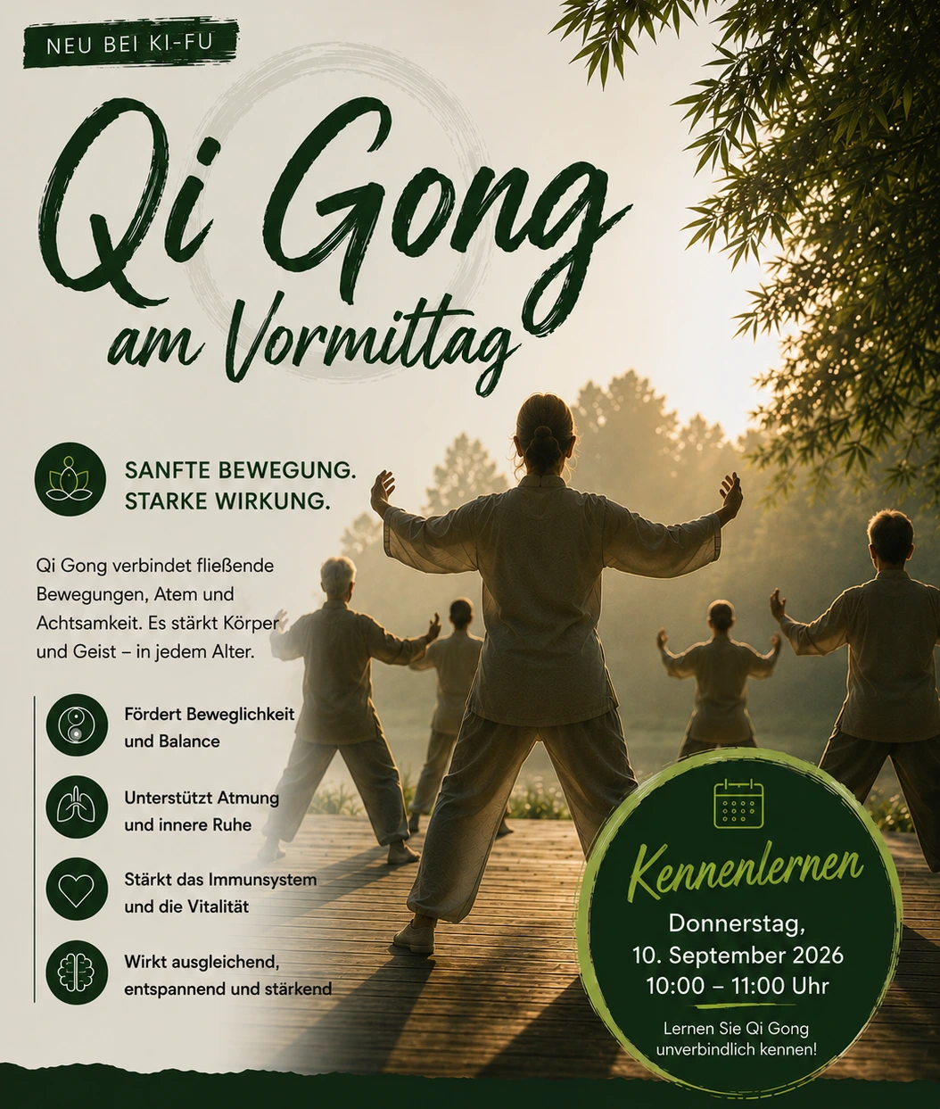 Qi Gong Kurs bei Ki-Fu