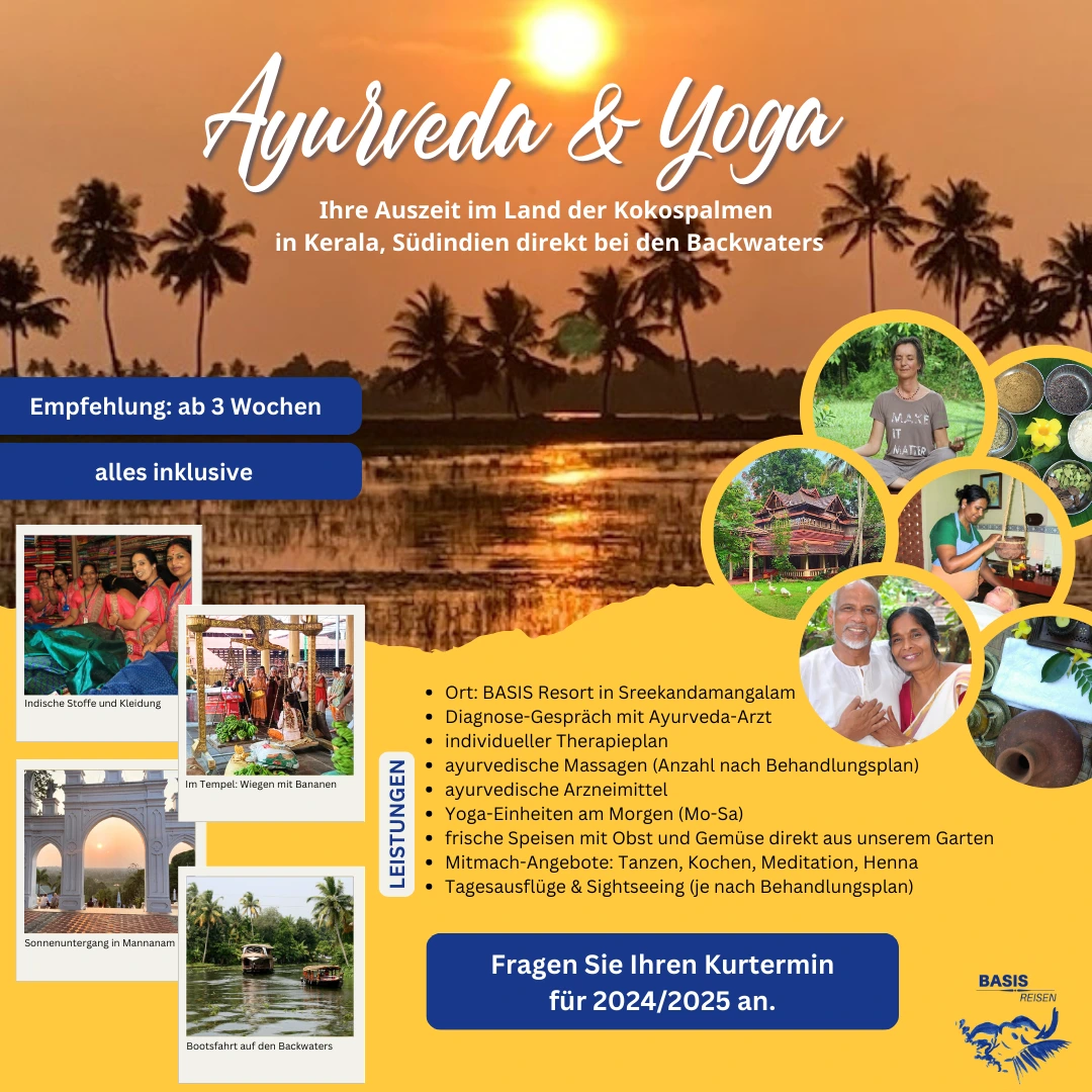 Ayurveda Kur Kerala Indien