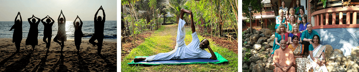 Yoga in Indien Kerala für Gruppenreise
