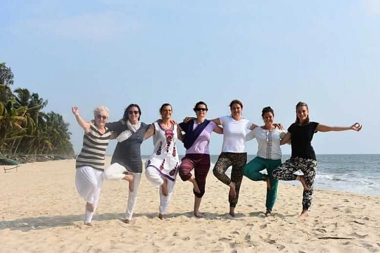 Yoga_Gruppenreise_Indien_Strand