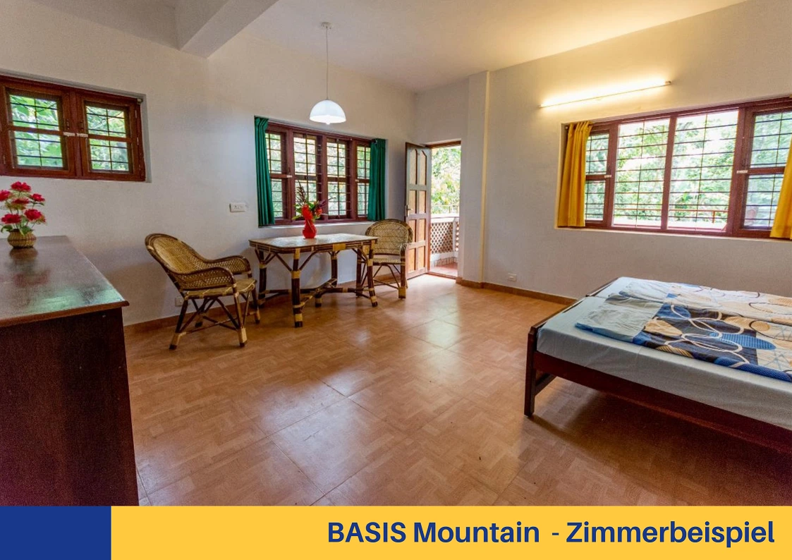 Zimmerbeispiel BASIS Mountain Kerala