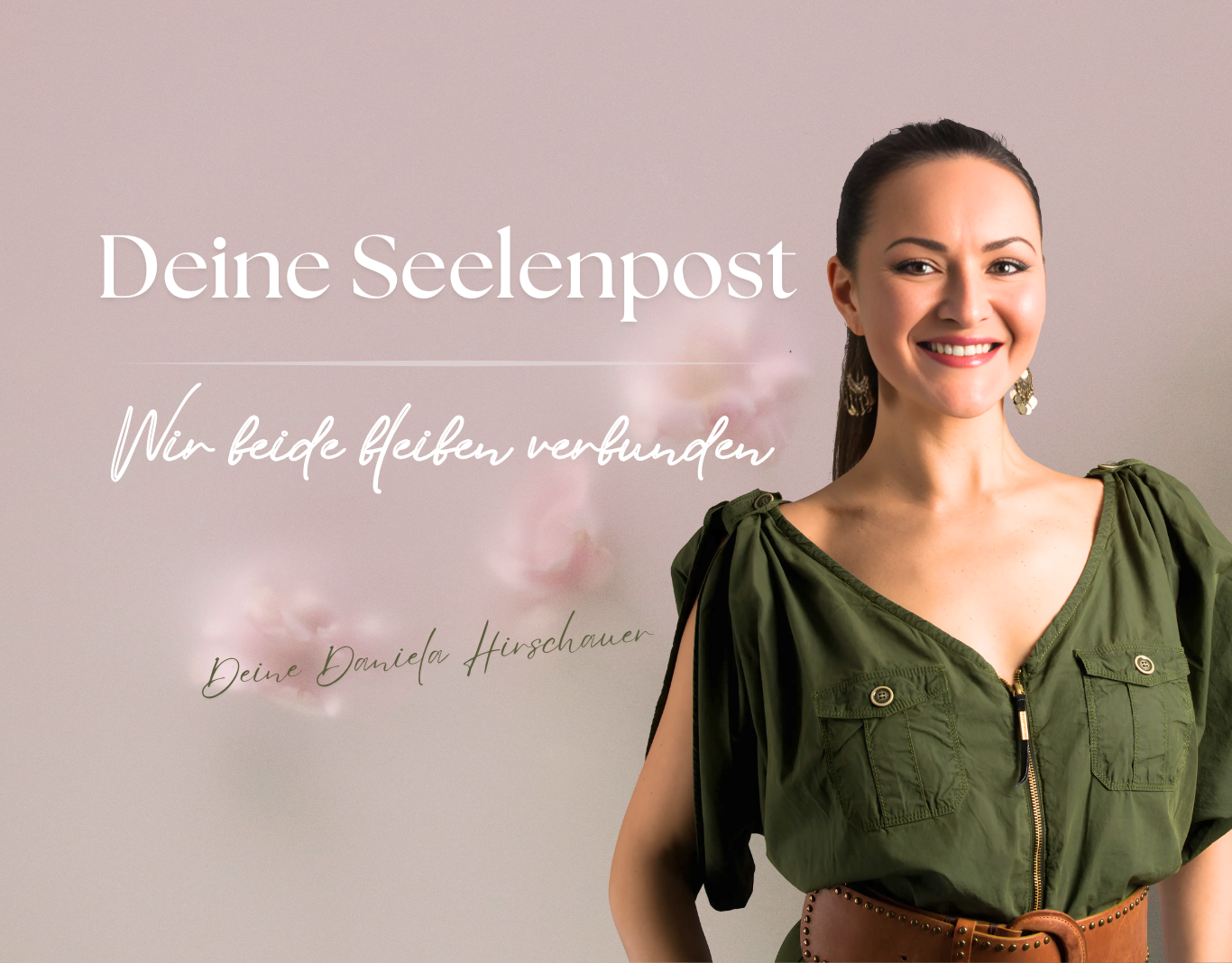 Newsletter abonnieren - Daniela Hirschauer zertifizierte psychologische Beraterin Intuition Unterbewusstsein Transformation Online-Kurse Expertin