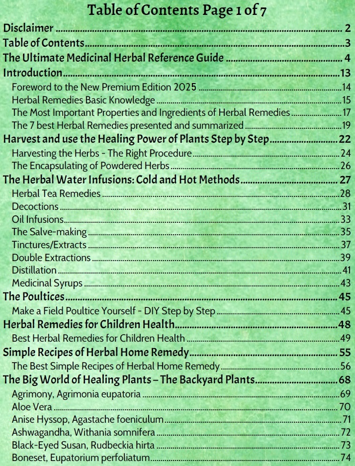 lost book of herbal remedies