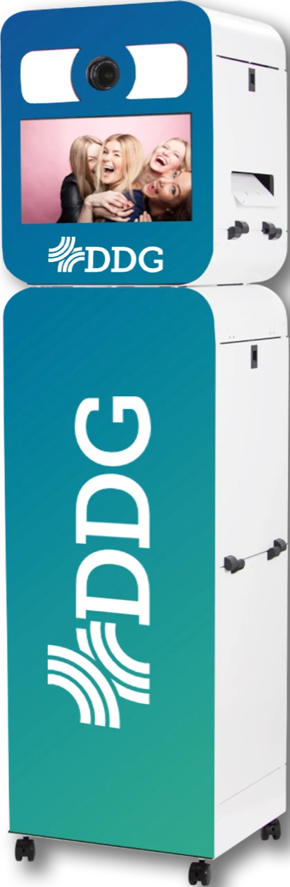 Entwurf einer Fotobox im DDG-Design