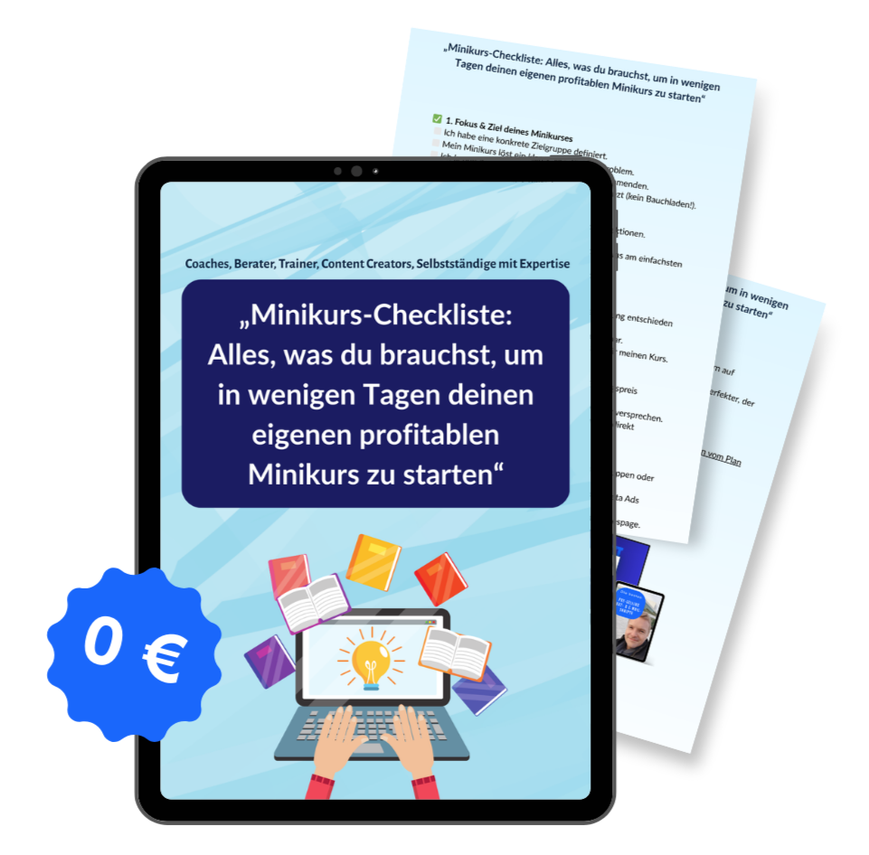 Minikurs Checkliste
