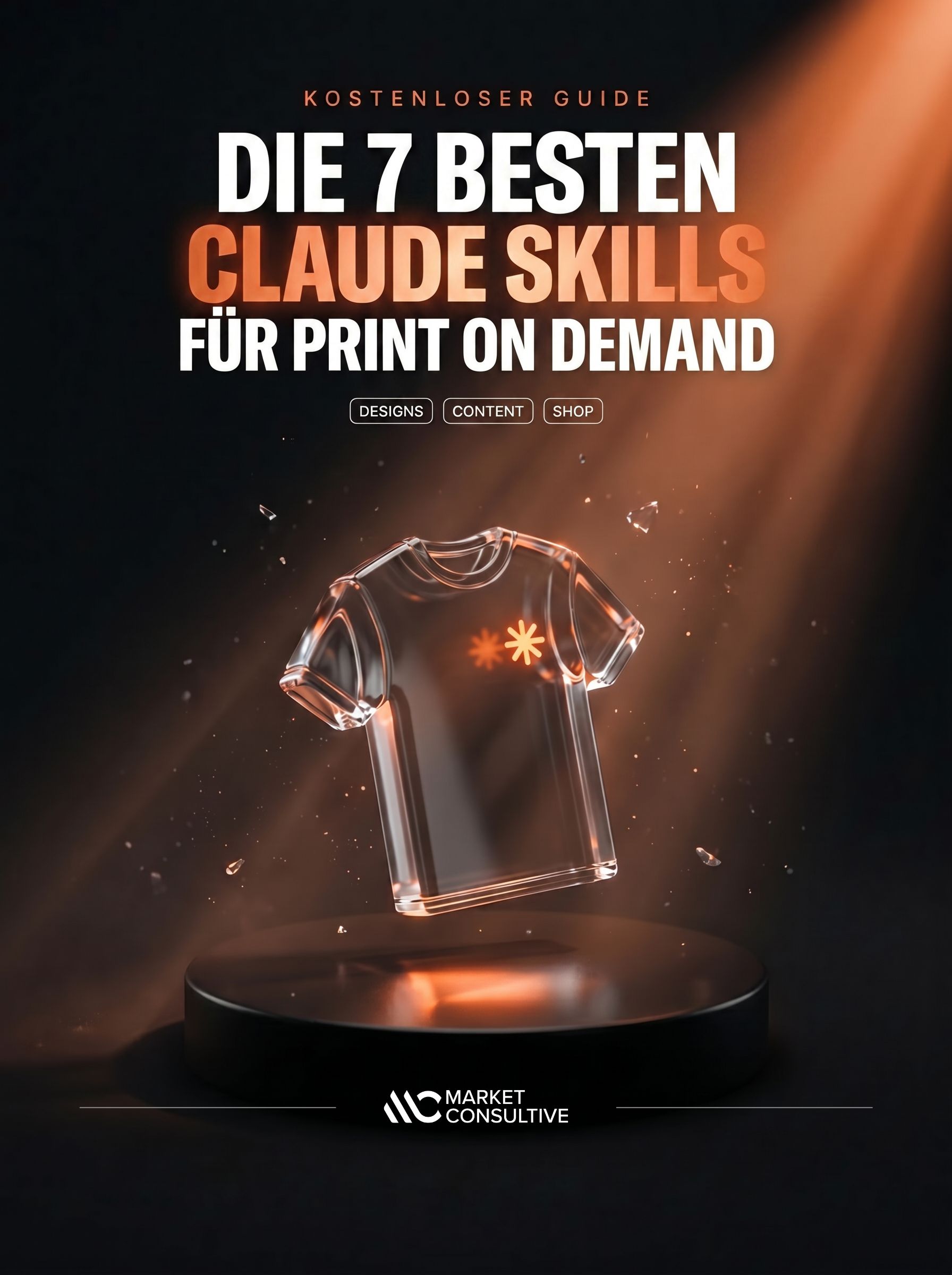 7 Claude Skills, mit denen du dein Print-on-Demand Business komplett aufbaust – kostenloser Guide