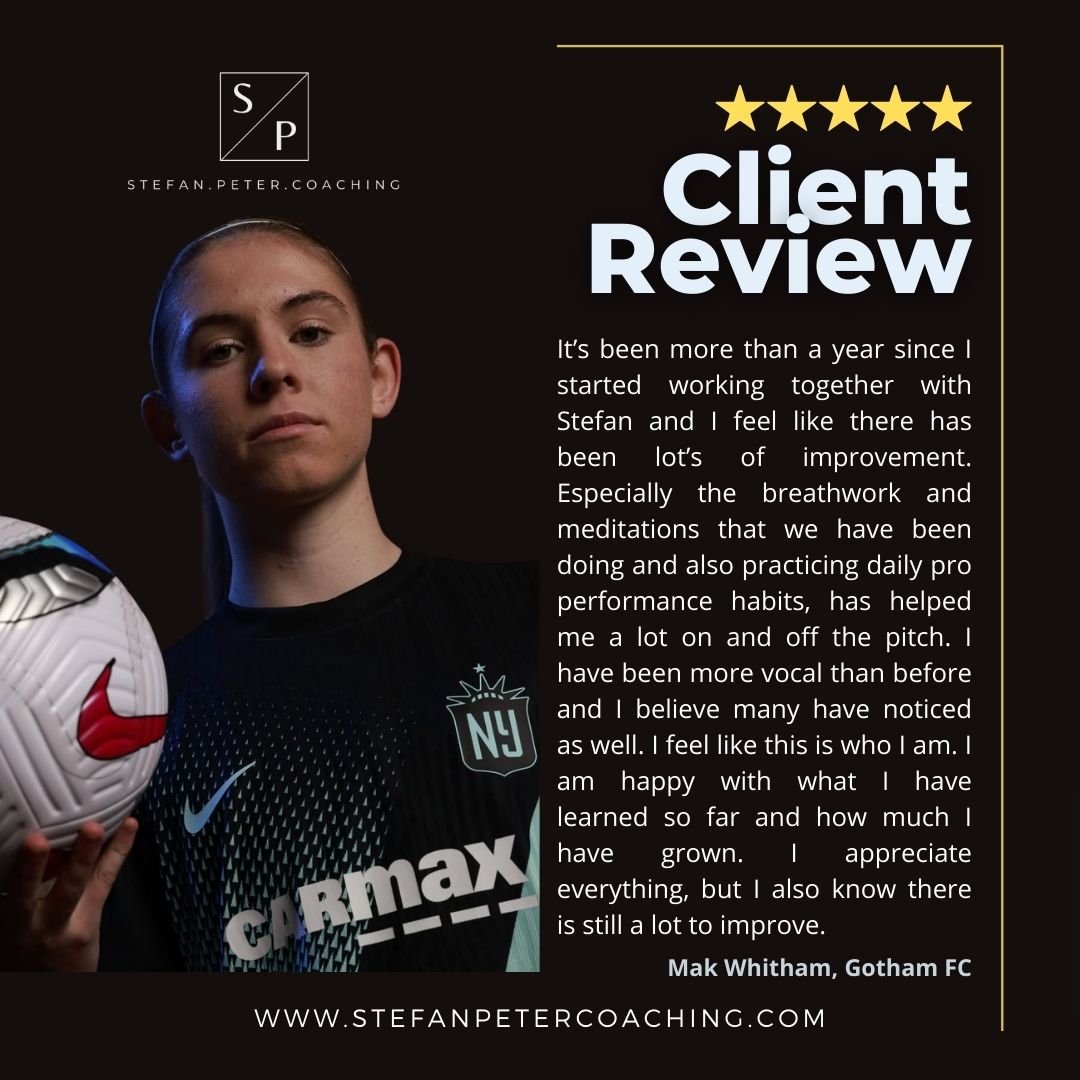 Pro Soccer Mindset Feedback Samantha Rosette New York
