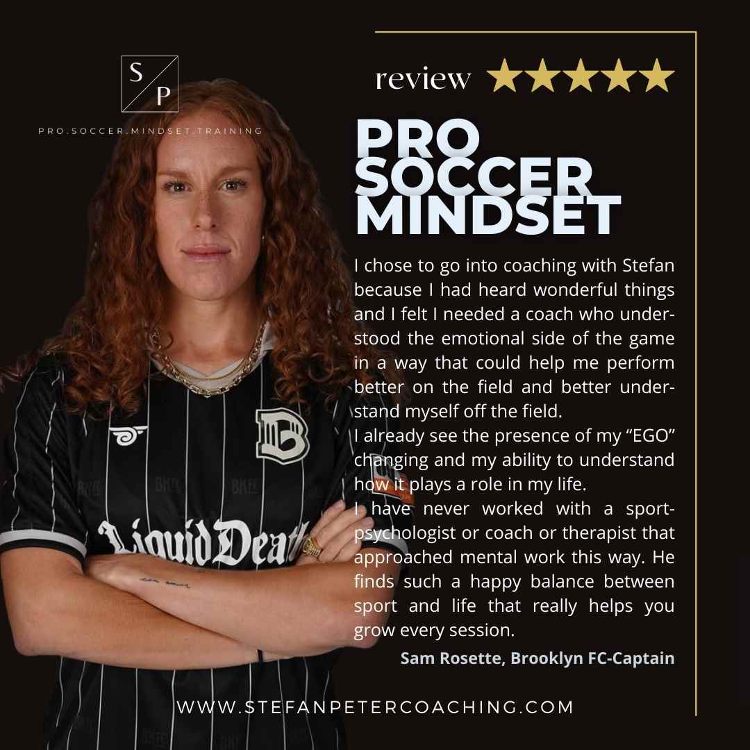 Pro Soccer Mindset Feedback Samantha Rosette New York