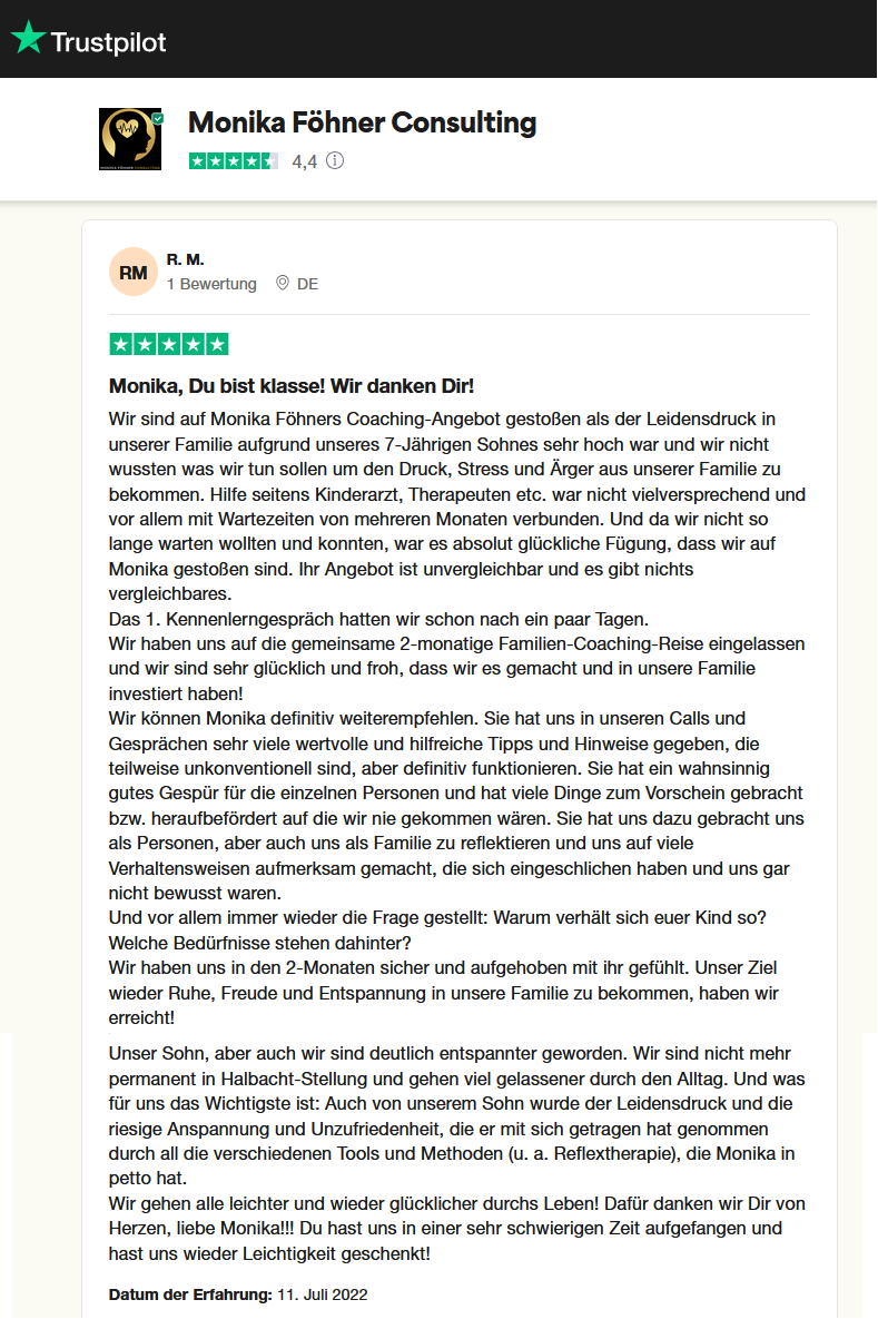 Trustpilot Rezension 2