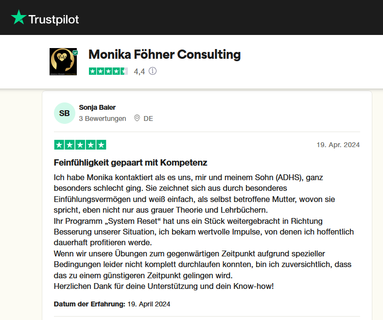 Trustpilot Rezension 34