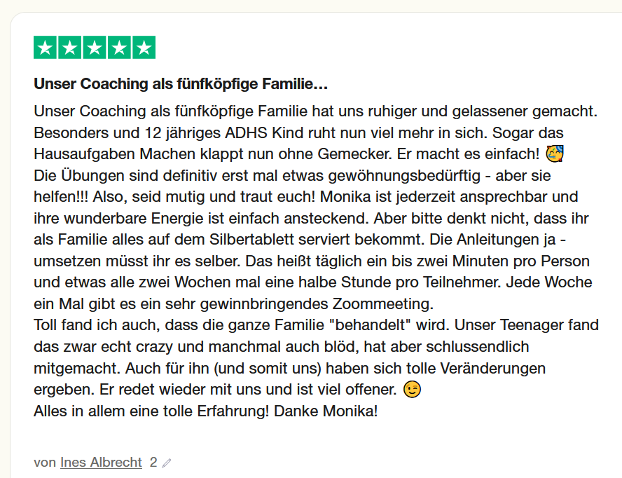 Trustpilot Rezension 54