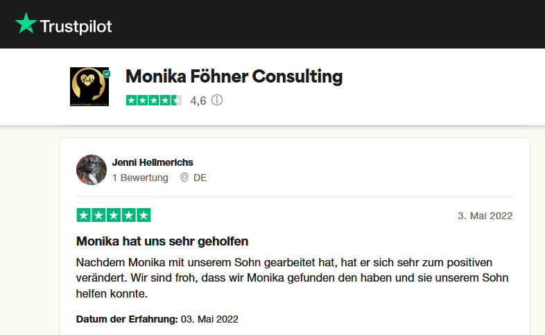 Trustpilot Rezension 5