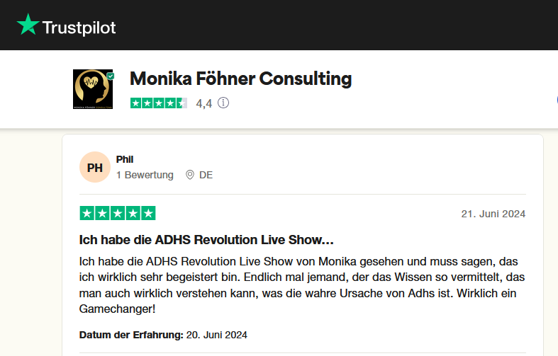 Trustpilot Rezension 36