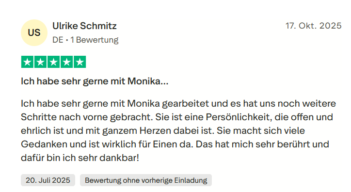 Trustpilot Rezension 55