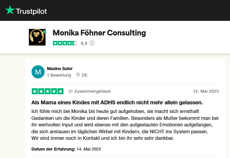 Trustpilot Rezension 15