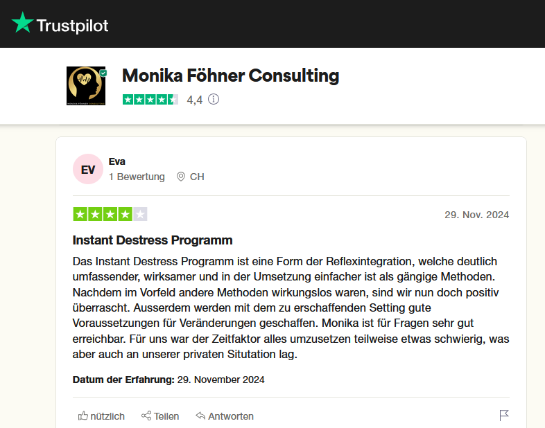 Trustpilot Rezension 45