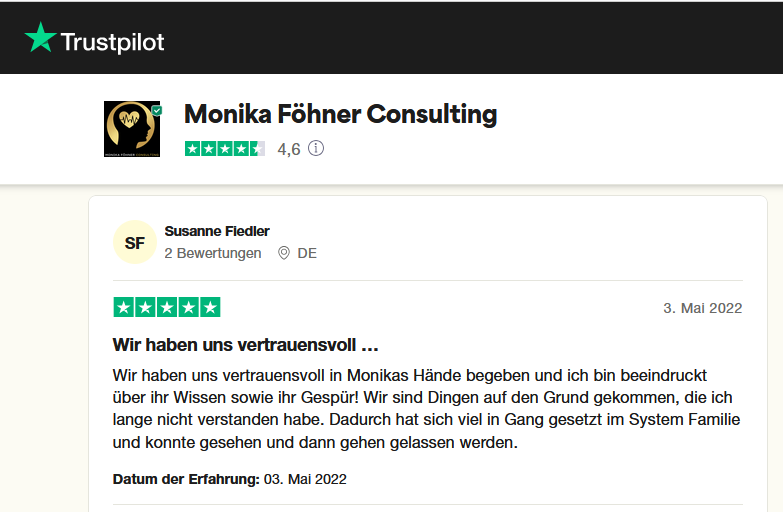 Trustpilot Rezension 10