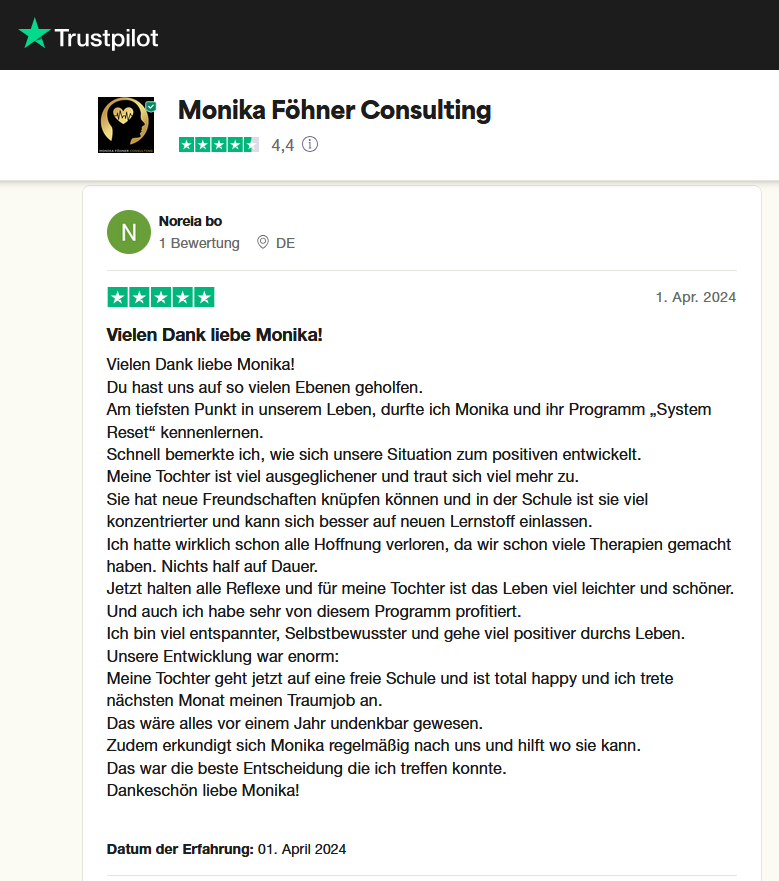 Trustpilot Rezension 32