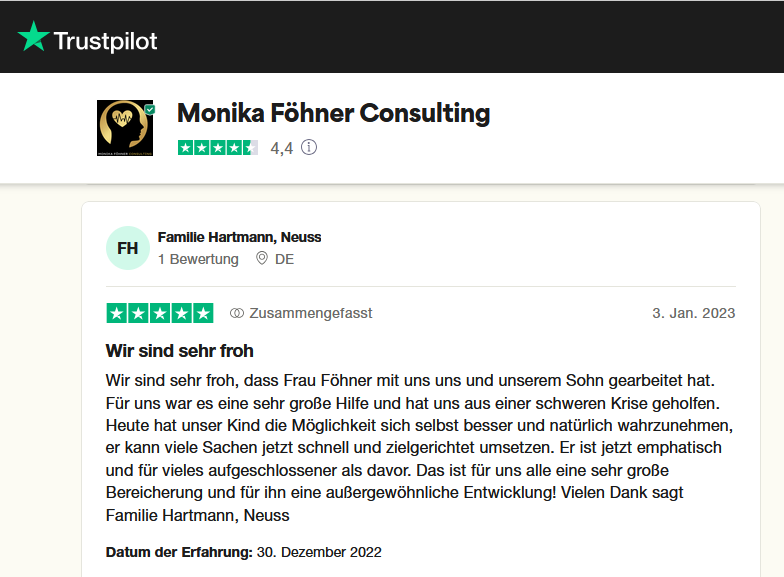 Trustpilot Rezension 20