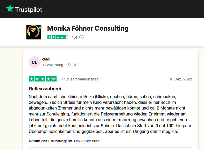 Trustpilot Rezension 19