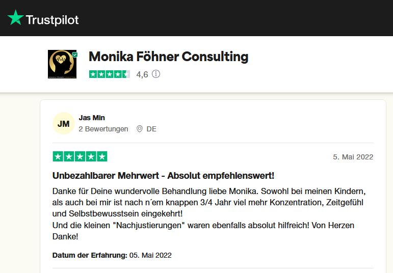 Trustpilot Rezension 14