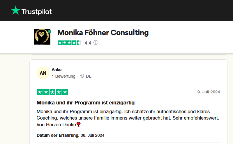 Trustpilot Rezension 38