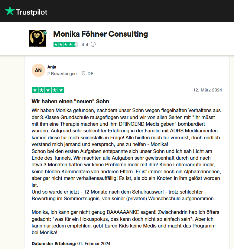 Trustpilot Rezension 27