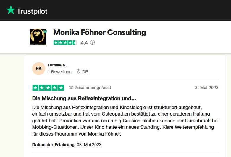 Trustpilot Rezension 22