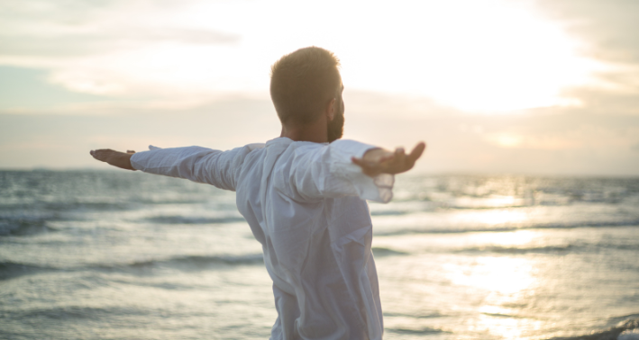 Pink und Schwarz Etikett Landschaft Rechteckiger Sticker (4).png