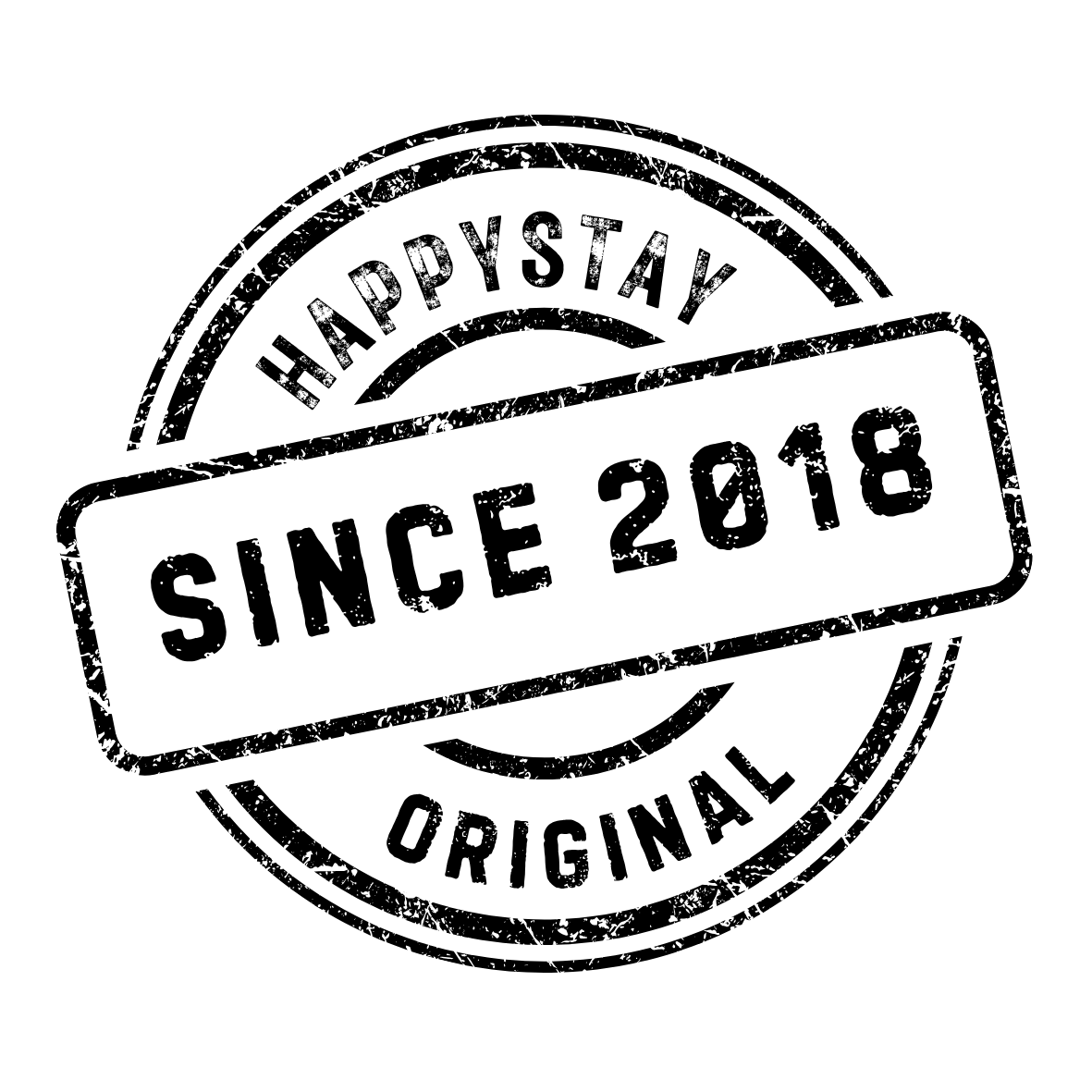 Happystay Since 2018 black.png