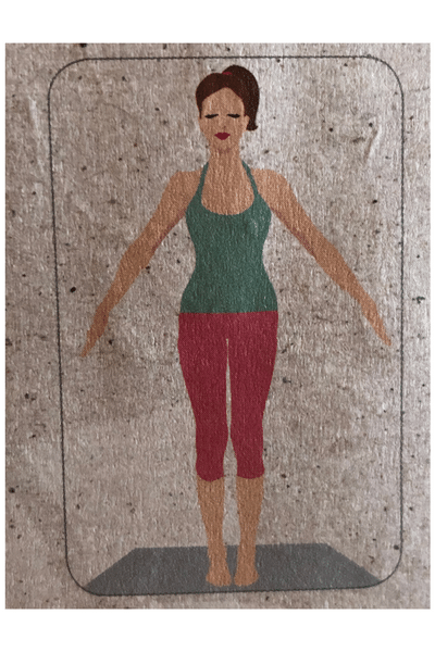 Ausklang Yoga Frau