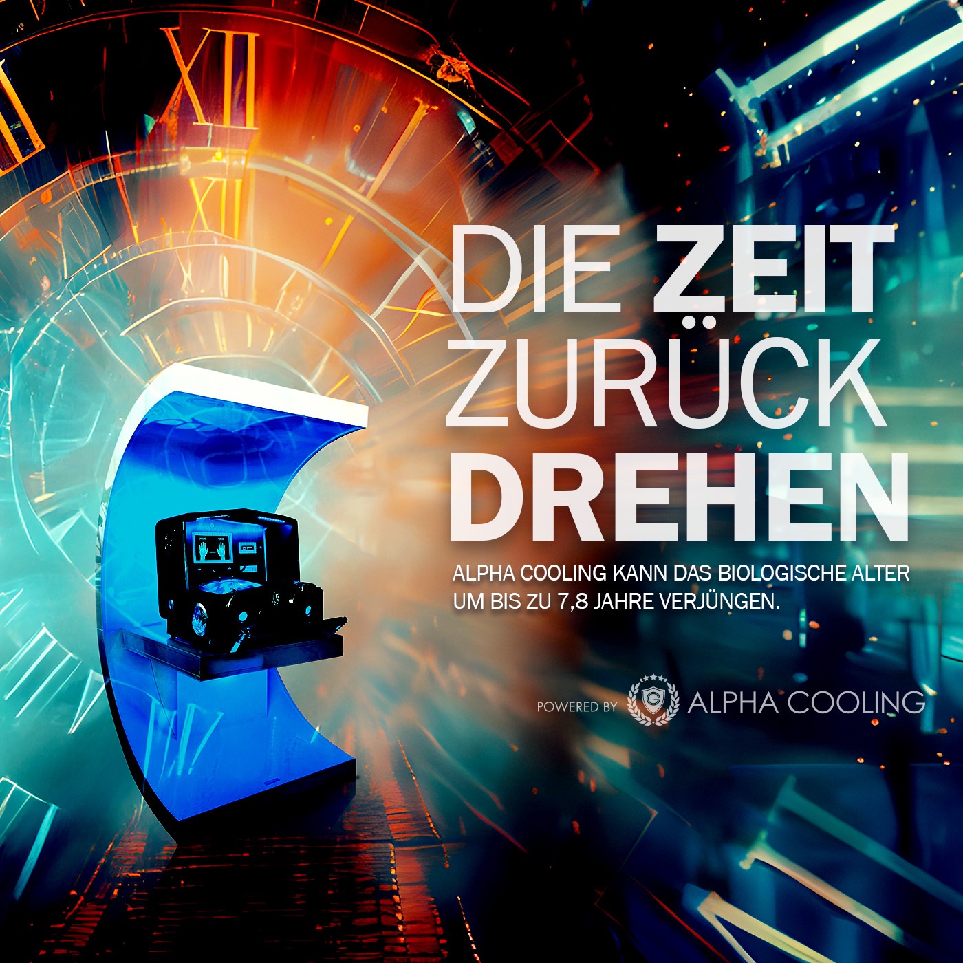 Alpha Cooling – Jetzt offiziell als medizinisches Gerät zugelassen: Innovative Kältetherapie für Gesundheit, Regeneration und Leistungssteigerung