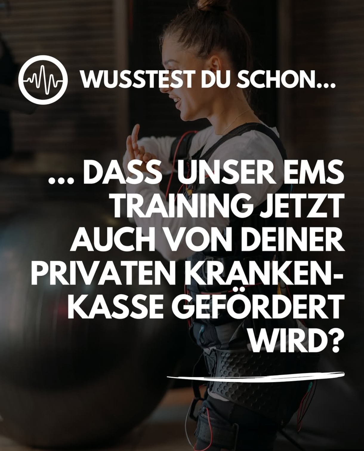 EMS-Training auf Rezept: Warum private Krankenkassen die Kosten oft übernehmen