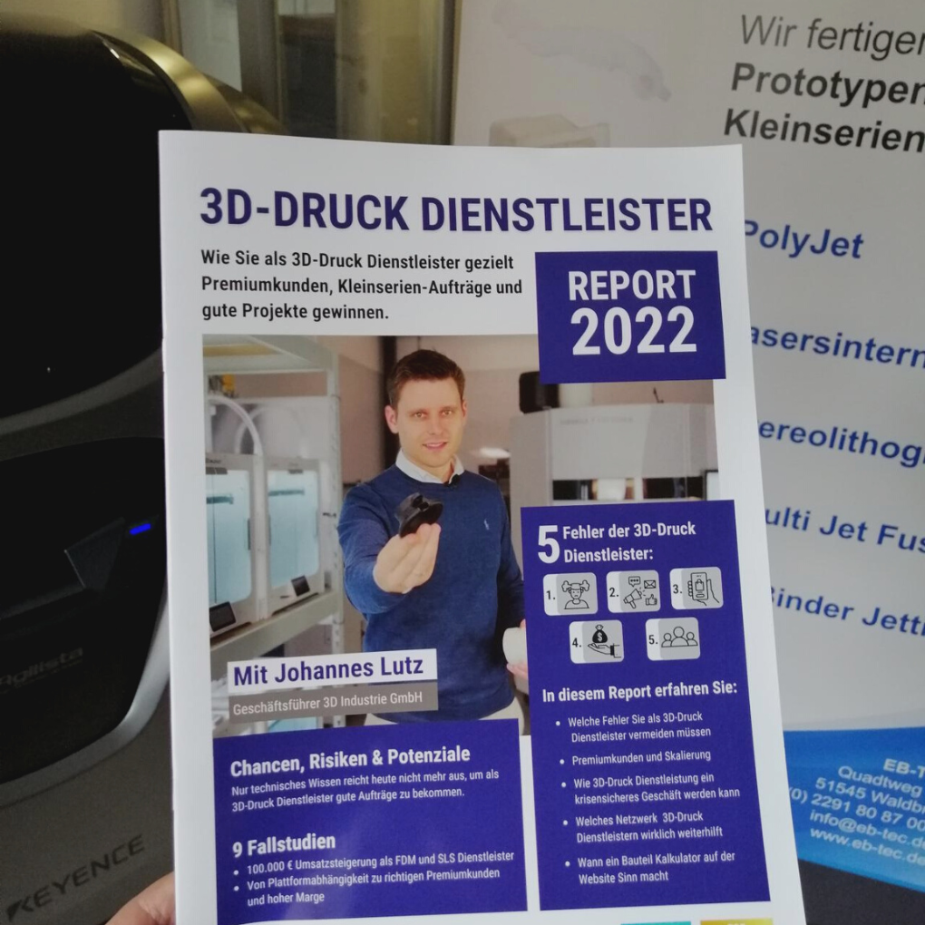 3D-Druck Dienstleister Report 3