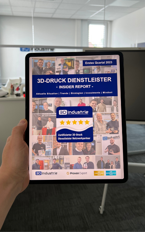 3D-Druck Dienstleister Insiderreport 2