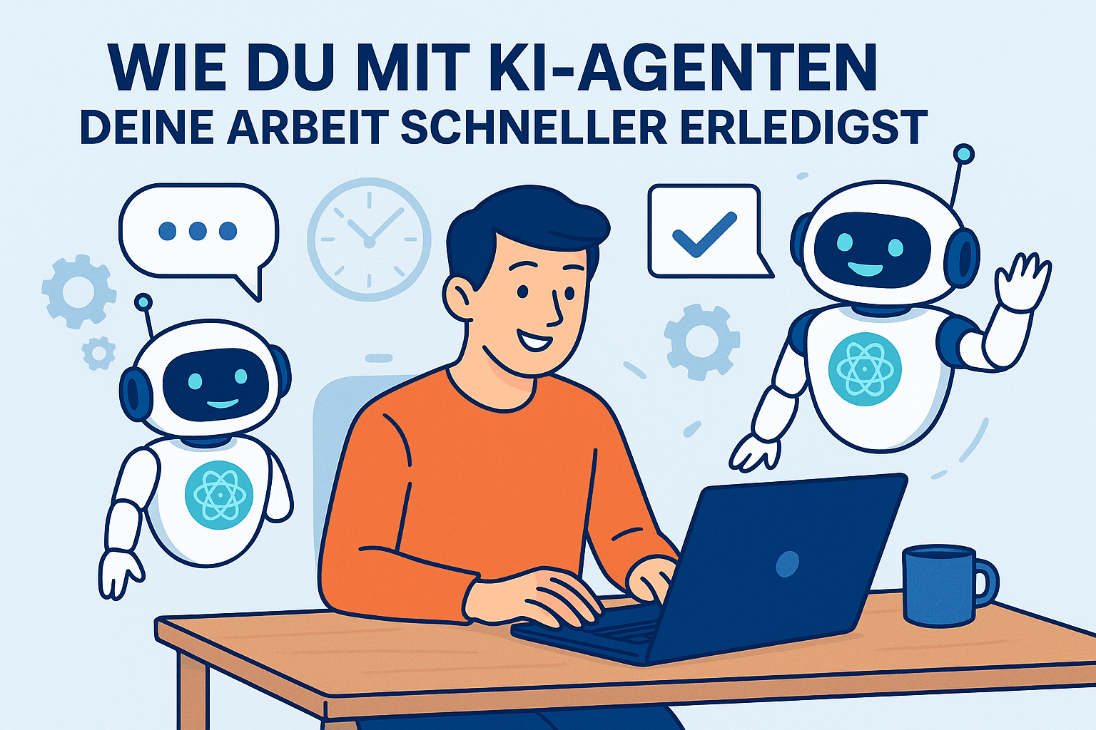 Wie du mit KI Agenten deine Arbeit schneller erledigst