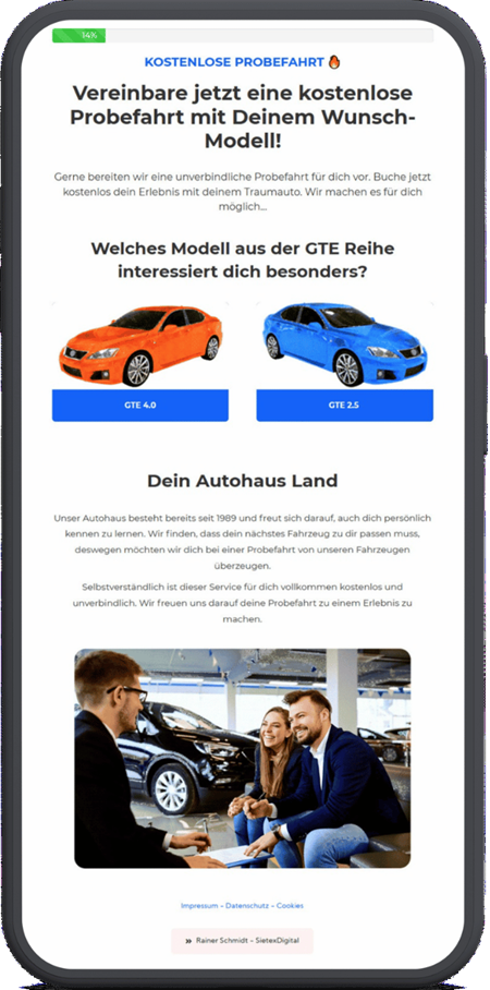 Gesprächstermin Automation (Funnel)