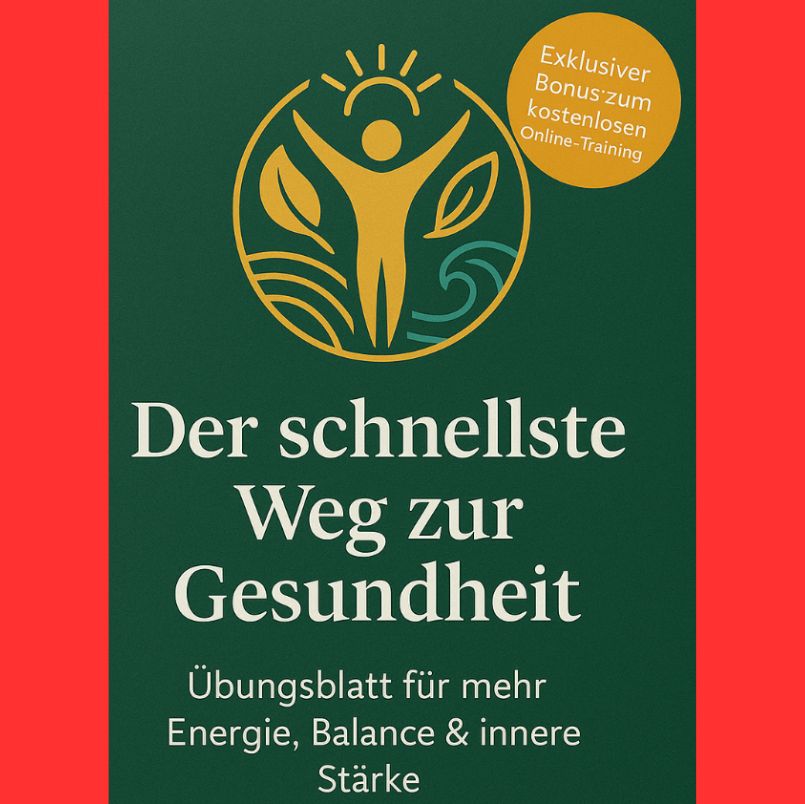 Übungsblatt als Bonus für Energie, Balance und Innere Stärke